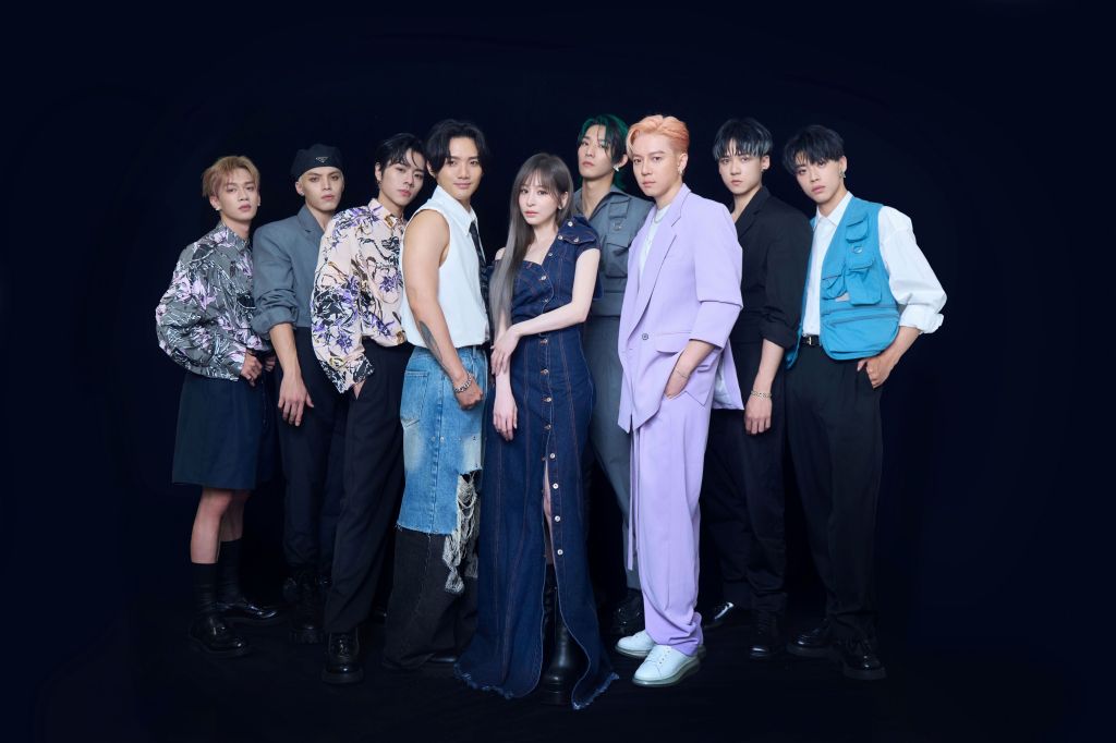 王心凌、Ozone、徐暐翔、GJ蔣卓嘉難得合體 (照片提供:索尼音樂)