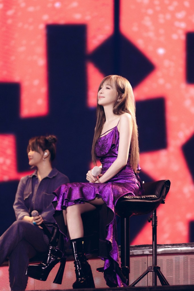 王心凌「SUGAR HIGH」巡演武漢站開唱 (照片提供:天晴娛樂)