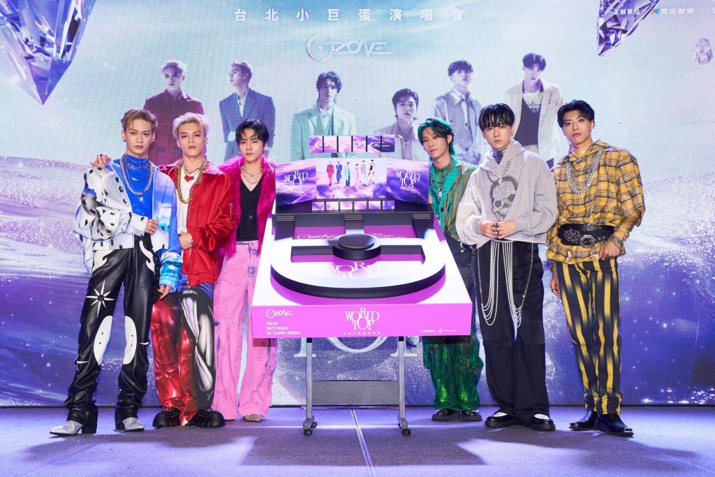 Ozone首場台北小巨蛋演唱會6/1中午12點啟售 (照片提供:索尼音樂)