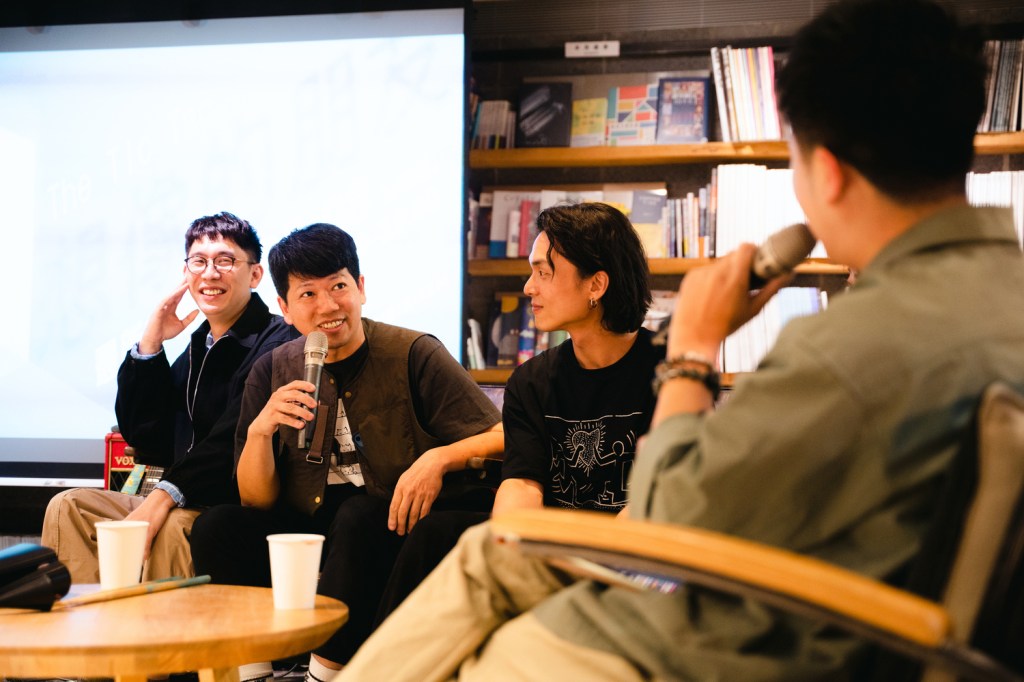 The Tic Tac於昨日舉行想像的朋友搶聽會 (照片提供:WIND MUSIC)