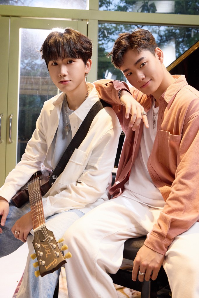 AcQUA源少年「Vocal」擔當黃莑茗(左)、須弘道(右) (照片提供:種子音樂)