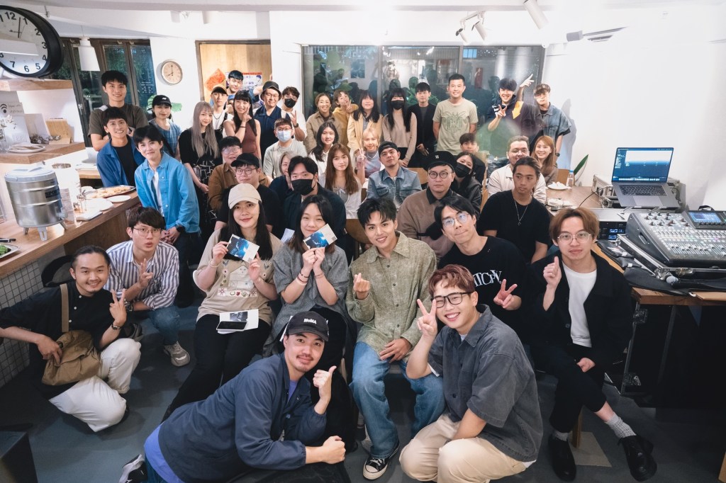 林鴻宇舉辦聽歌會眾多音樂好友力挺支持