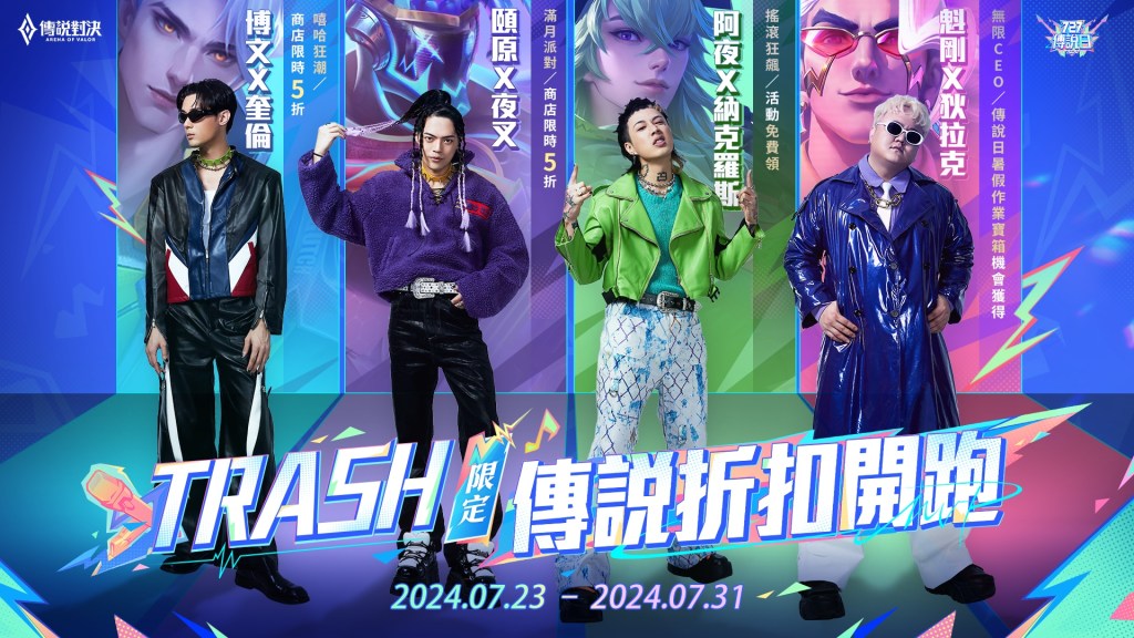 傳說對決角色造型設計