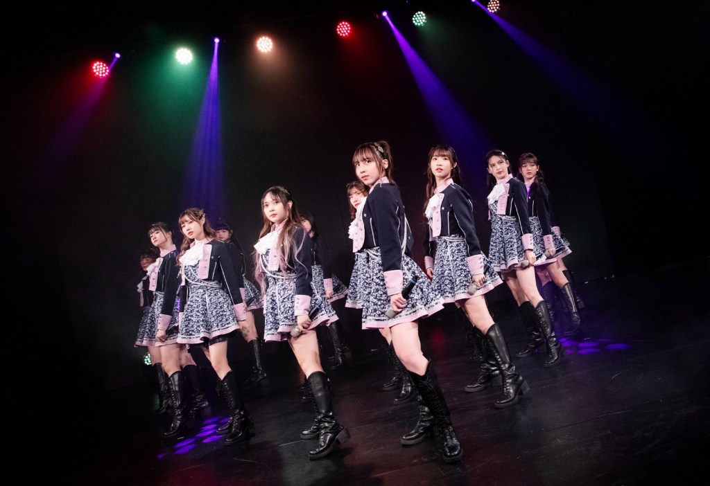 左起徐沛婠,張少瞳,蔡亞恩,蘇姮羽(後).張羽翎,孟庭筠(後),宮田留佳(後),林易沄,董子瑄,林亭莉,陳穎臻