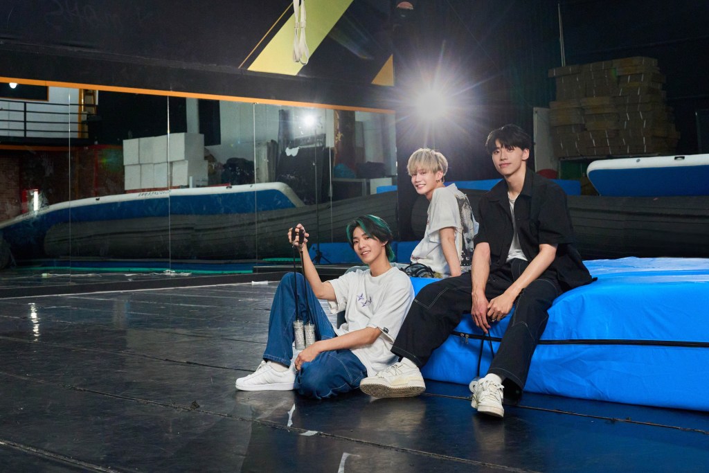 POI團體 (左起)煥鈞、子翔、文廷 (照片提供:索尼音樂)