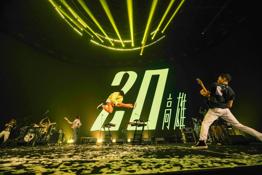 宇宙人《 α：回到未來 》20週年演唱會口碑超狂。（相信音樂提供）