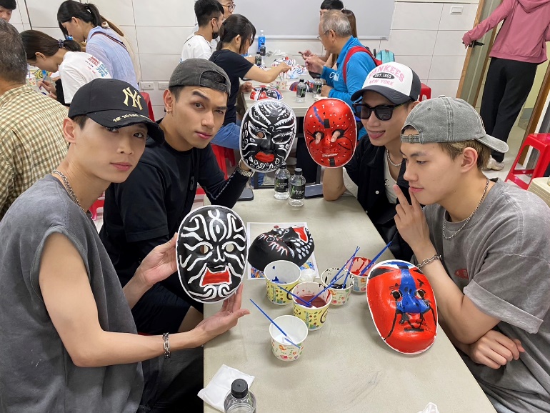 「Saturnday」體驗「家將文化臉譜DIY」

