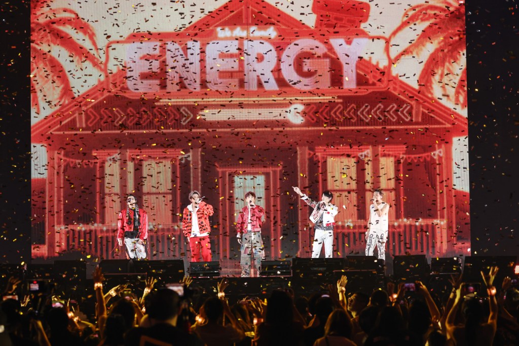 Energy《一觸即發》演唱會高雄巨蛋2場完美落幕