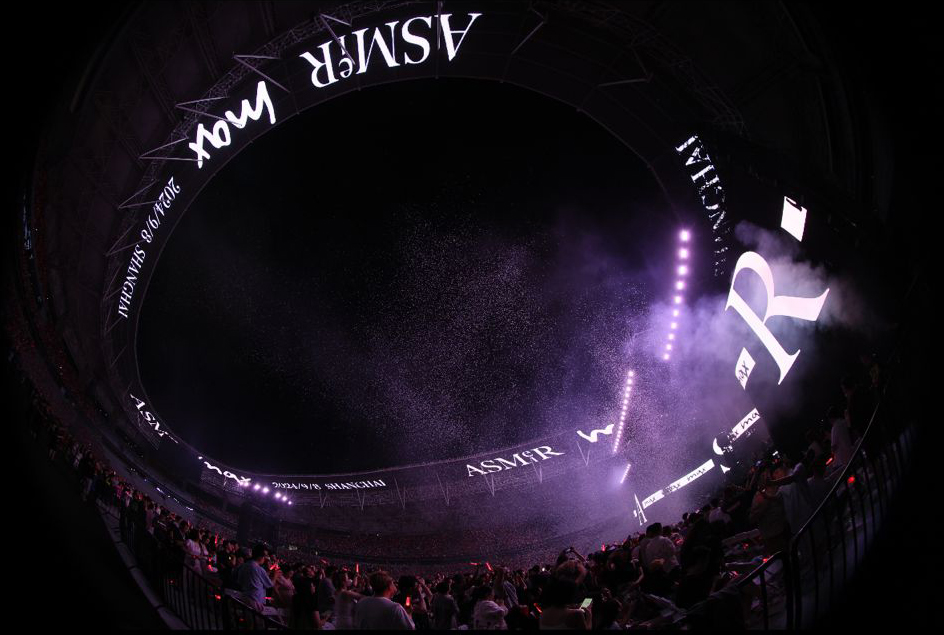 aMEI《ASMeiR》max演唱會上海站全景 (照片翻攝網路)