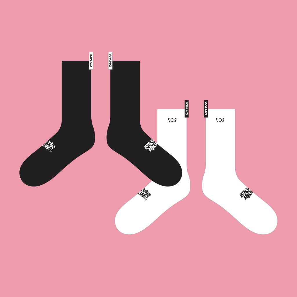 一組兩雙的襪子