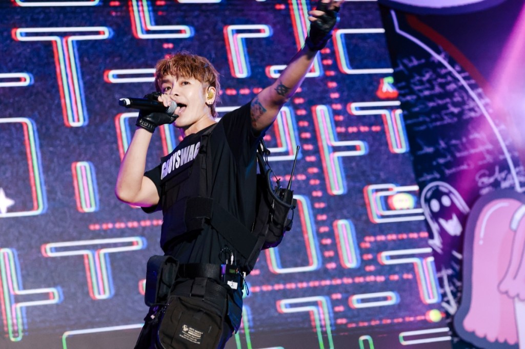 鼓鼓連續四年打卡精心打扮登桃園萬聖城