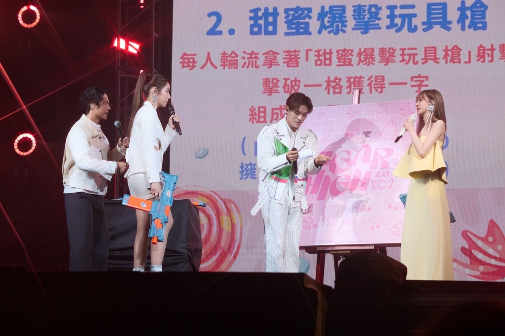 王心凌 SUGAR HIGH 2.0 台北首場嘉賓 告五人 (照片提供:天晴娛樂/寬宏藝術)