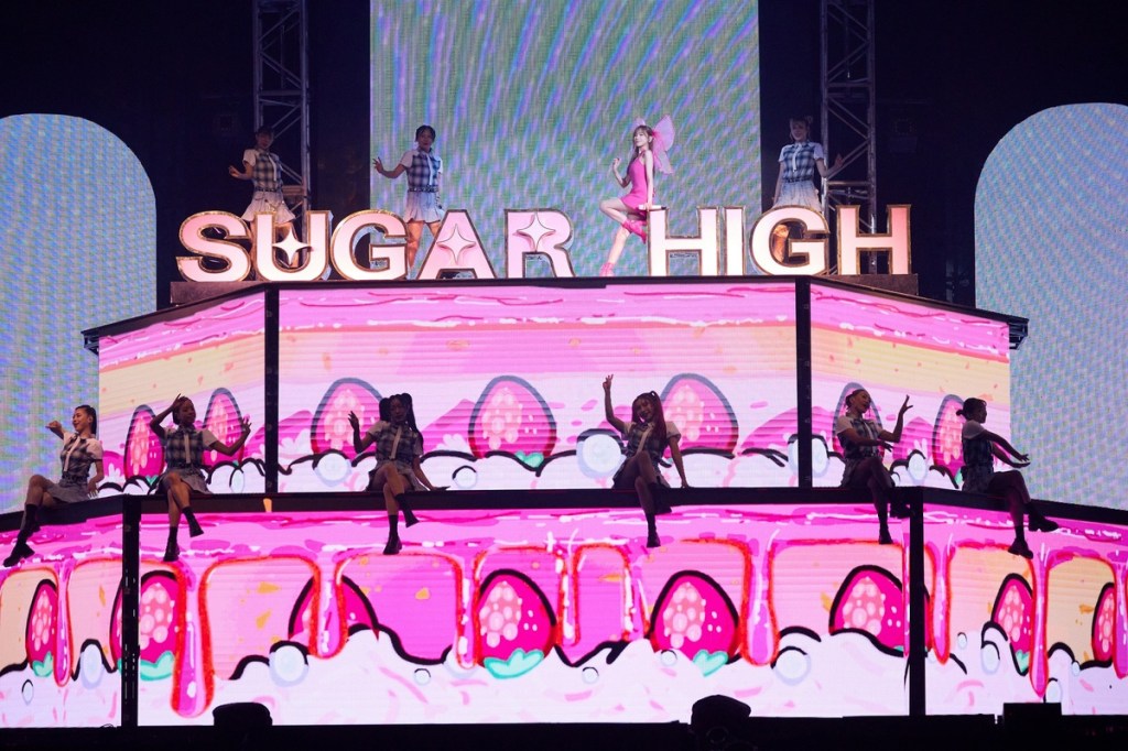 王心凌 SUGAR HIGH 2.0 台北小巨蛋第二日登場 (照片提供:天晴娛樂/寬宏藝術)