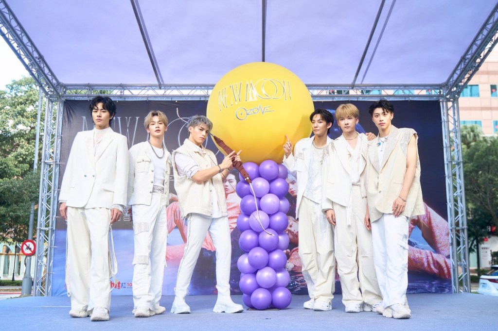 超人氣男團Ozone《New Moon》台北簽唱會 (照片提供:索尼音樂)