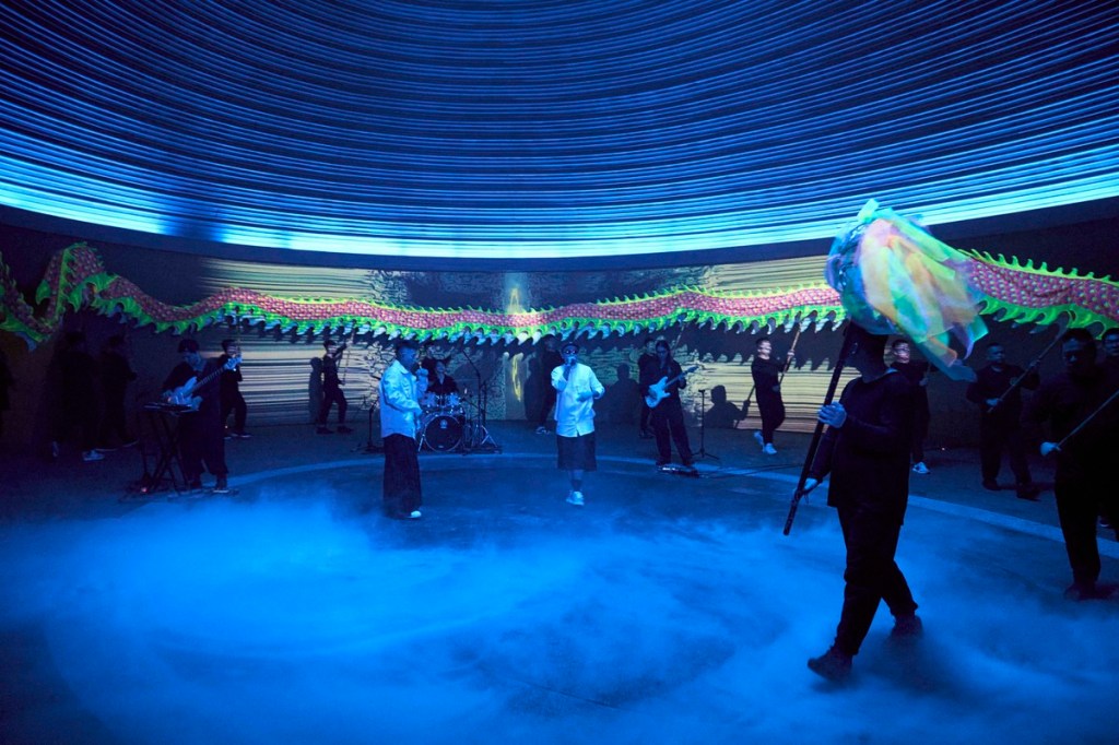 草屯囝仔邀金龍團助陣