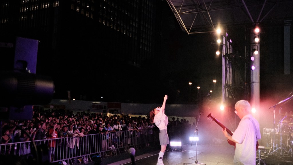 阿橘於福岡音樂節演出