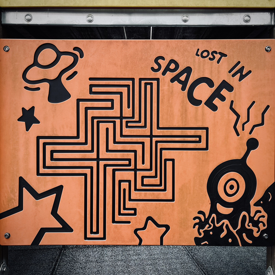 昆蟲白〈暈船的太空人〉單曲封面（圖片提供:街聲派歌)