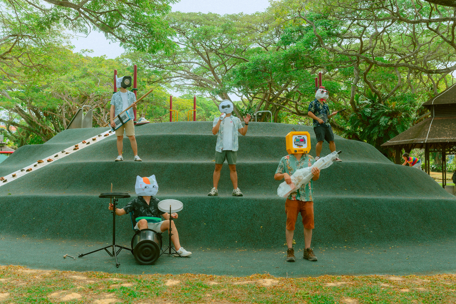 奇市樂團將在11/22發行第三張原創專輯《我們都是外星人》(照片提供:奇市樂團)