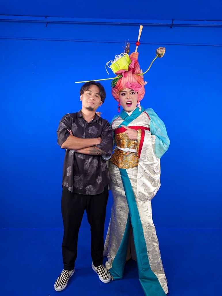 滅火器主唱楊大正饒舌獻聲，也力挺佑仁參與MV拍攝