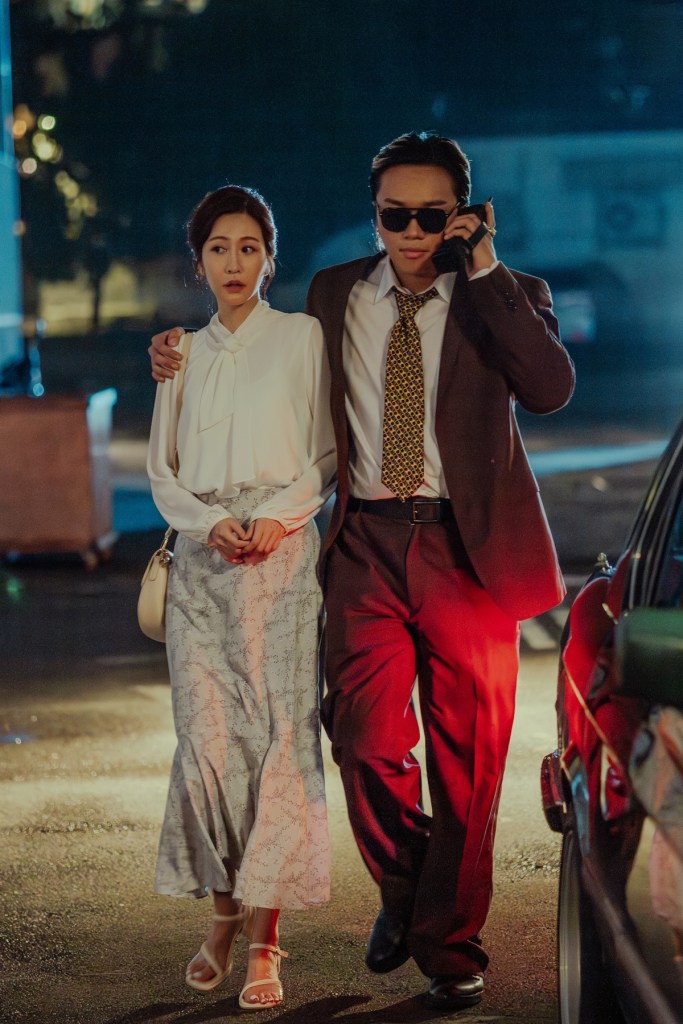 阿跨面與曾莞婷在MV飾演情侶