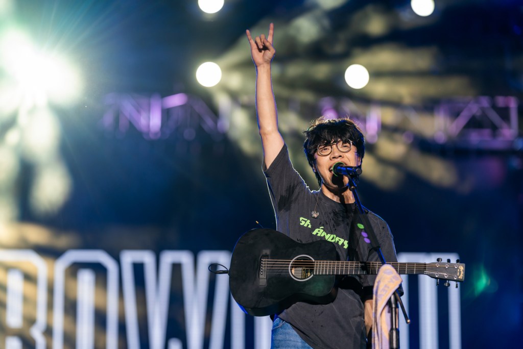 「嗨!出發吧來台東」演唱會首日盧廣仲演出