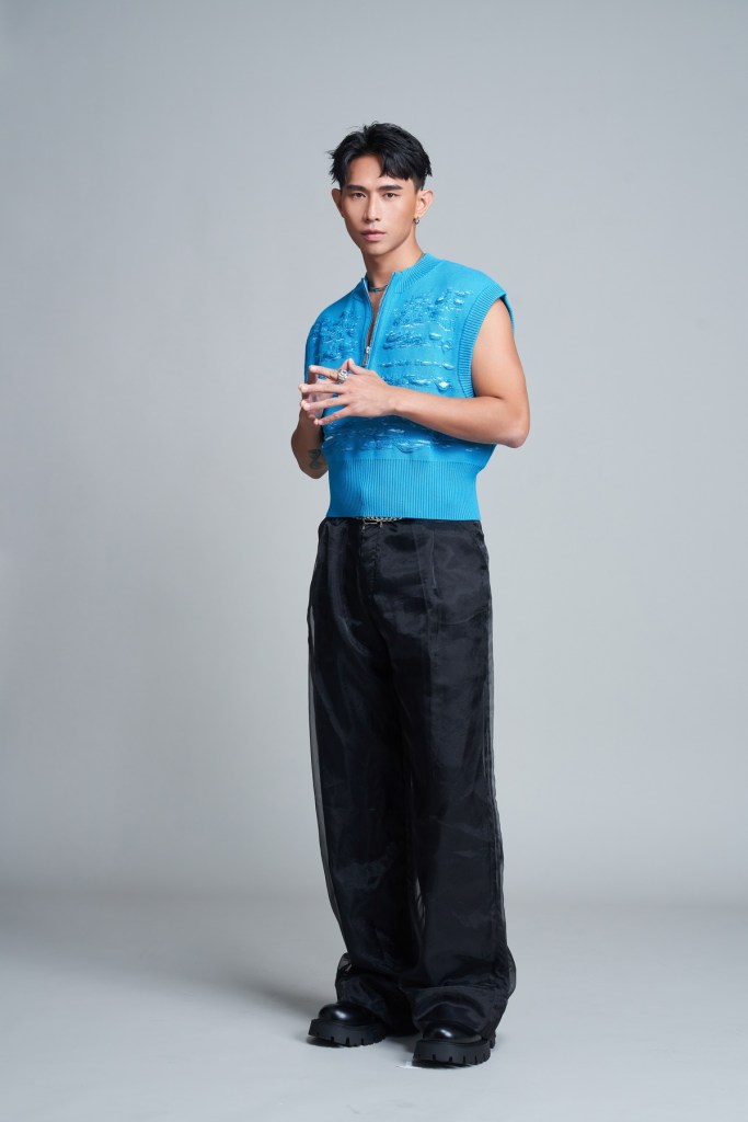 柏霖 PoLin 為影視劇《與君無別離》演唱片頭曲〈越過時空來愛你〉(照片提供:索尼音樂)