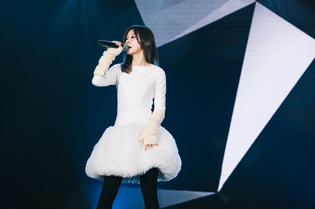 白安帶來經典歌曲〈我只想在乎我在乎的〉獲全場大合唱