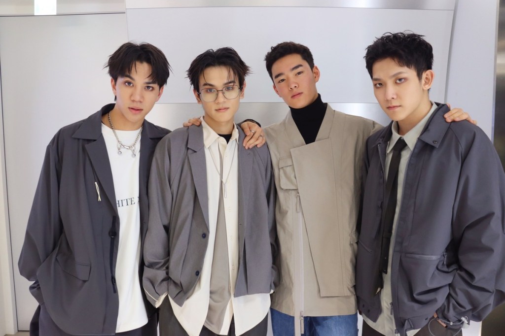 AcQUA源少年將於台南跨年演出,帶來精彩表演(左起:李秉諭、盧佾暘、須弘道、林毓家)(照片提供:種子音樂)