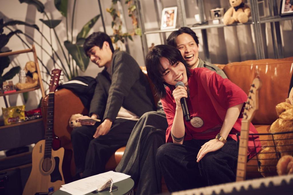 持修為新專輯《受》舉辦聽歌會 (照片提供:EMI)