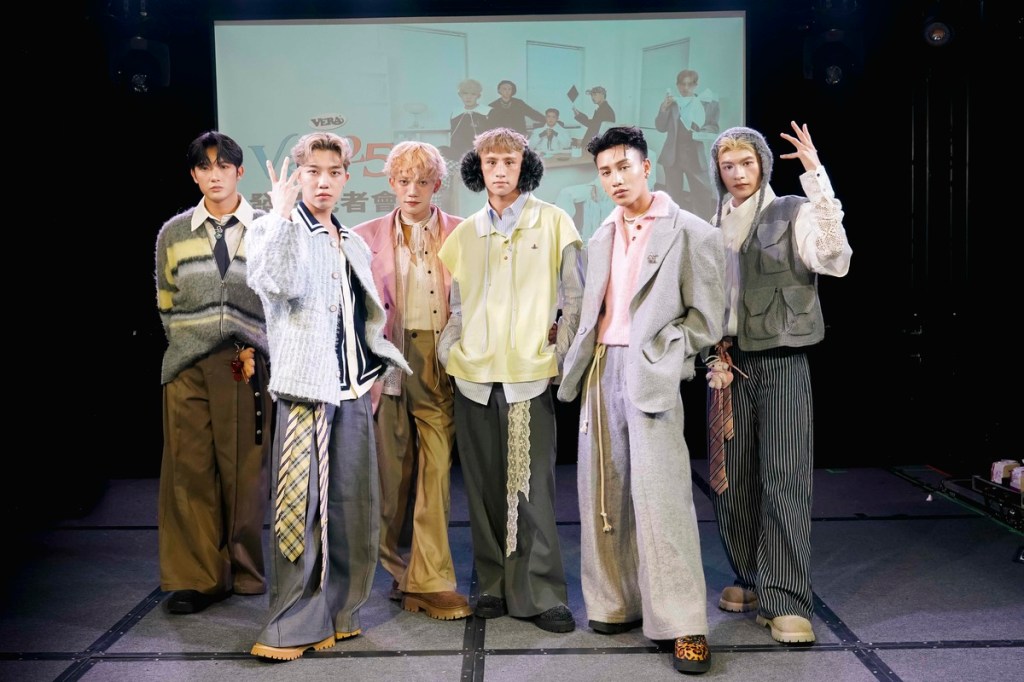 左起：Nelson、藍弟、蔡朕、學文、巴比、孟維