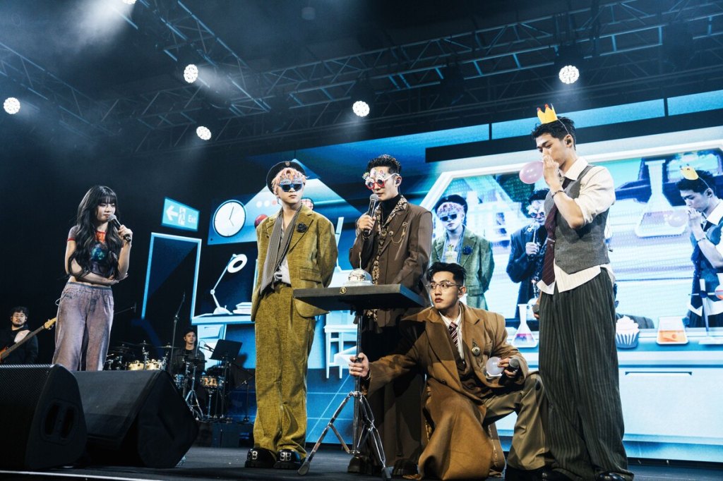 U:NUS 情人節粉絲派對: 2/15 復古紳士風 (照片提供:滾石唱片)