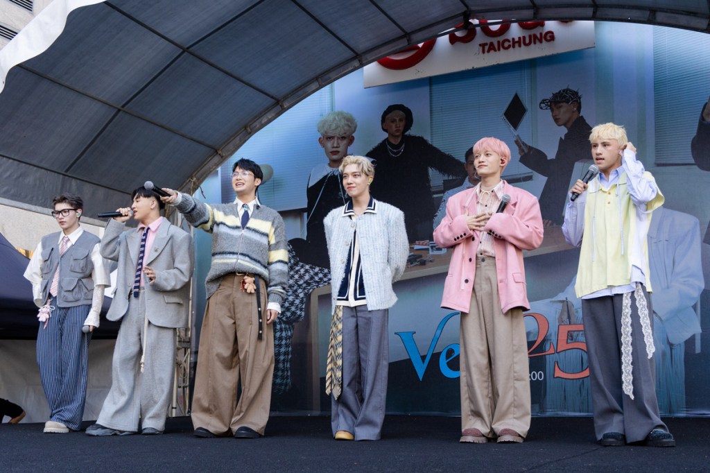 左起:孟維、巴比、Nelson、藍弟、蔡朕、學文