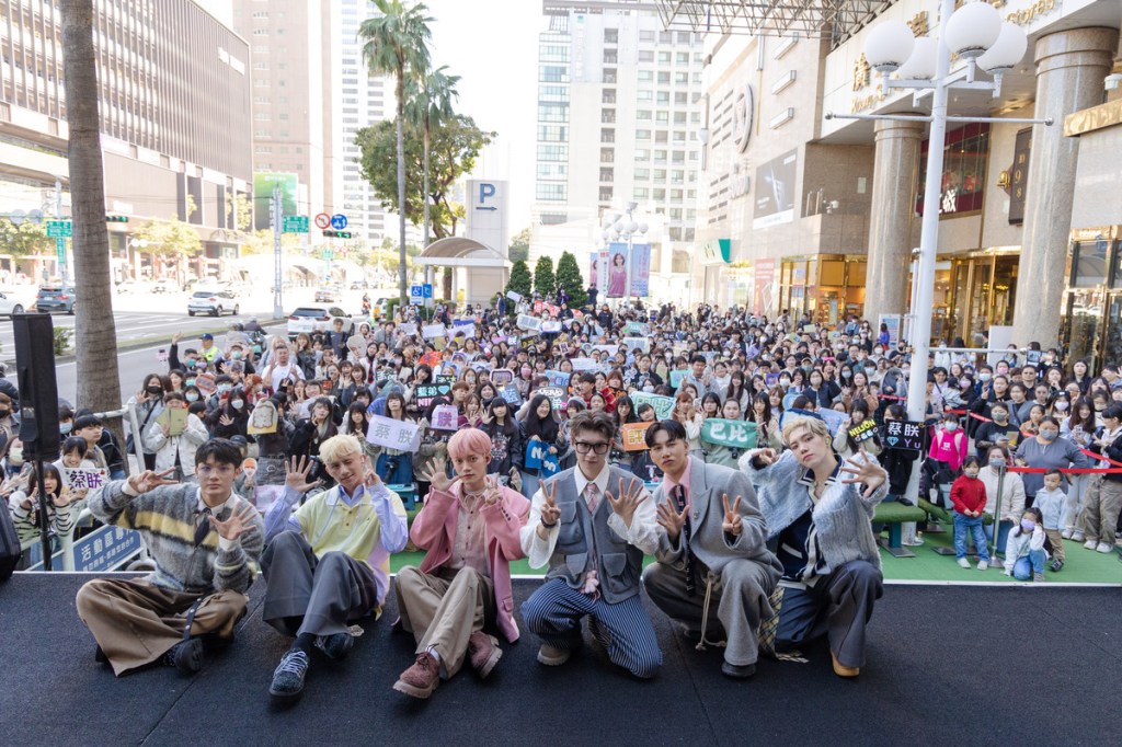 左起:Nelson、學文、蔡朕、孟維、巴比、藍弟