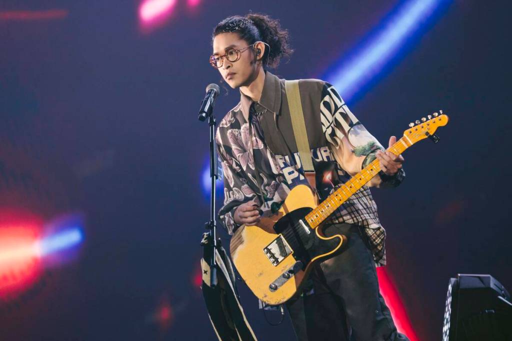 吉他手喆安。（相信音樂提供）