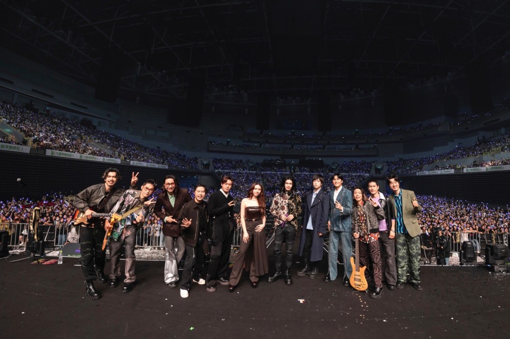 含金量最高樂團大合體，五月天阿信、麋先生、宇宙人、告五人12人神仙陣容齊聚。（相信音樂提供）