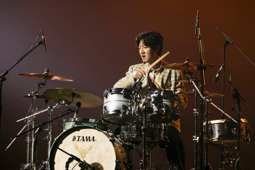 鼓手逸凡。（相信音樂提供）