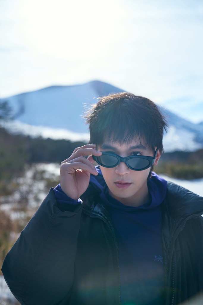 小樂日本拍攝MV途中驚喜拍下富士山美景（華納音樂提供）