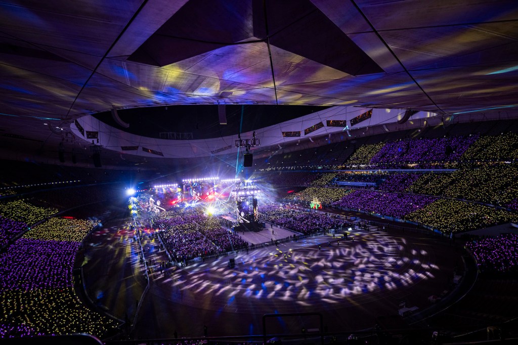 張惠妹首度登上北京國家體育場(鳥巢)開唱 (照片提供:聲動娛樂)