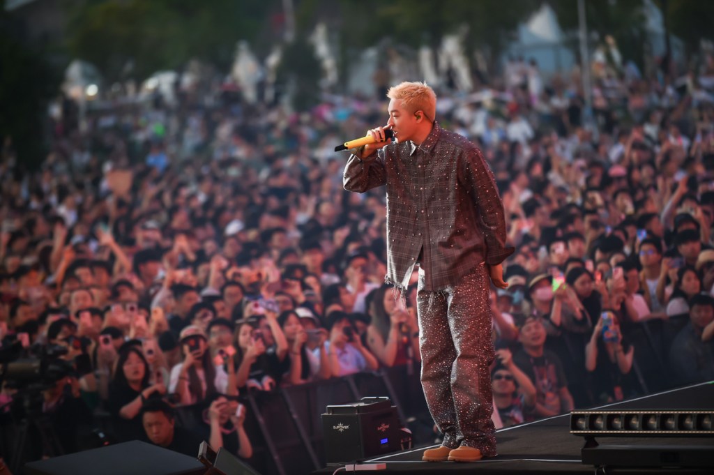 周湯豪赴成都「One Love Festival」音樂節演出 (照片提供:IMC Live Global)