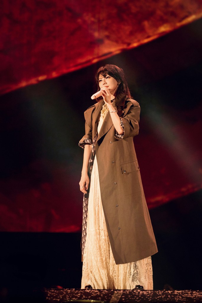 日前在上海開唱的孫燕姿 宣布將首次唱進高雄巨蛋 (照片提供:Make Music)