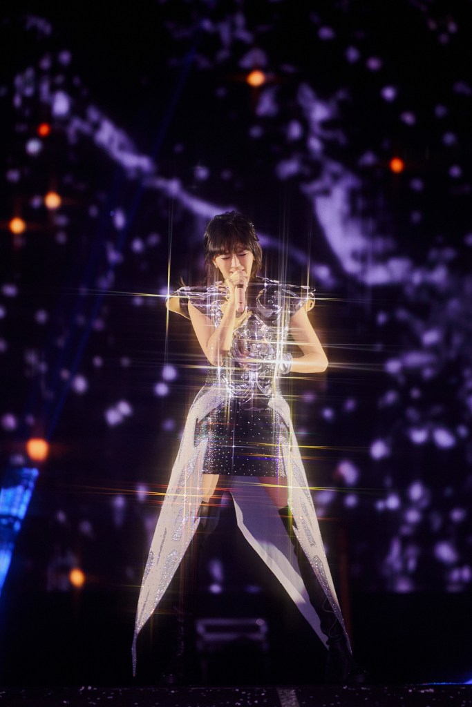 日前在上海開唱的孫燕姿 宣布將首次唱進高雄巨蛋 (照片提供:Make Music)