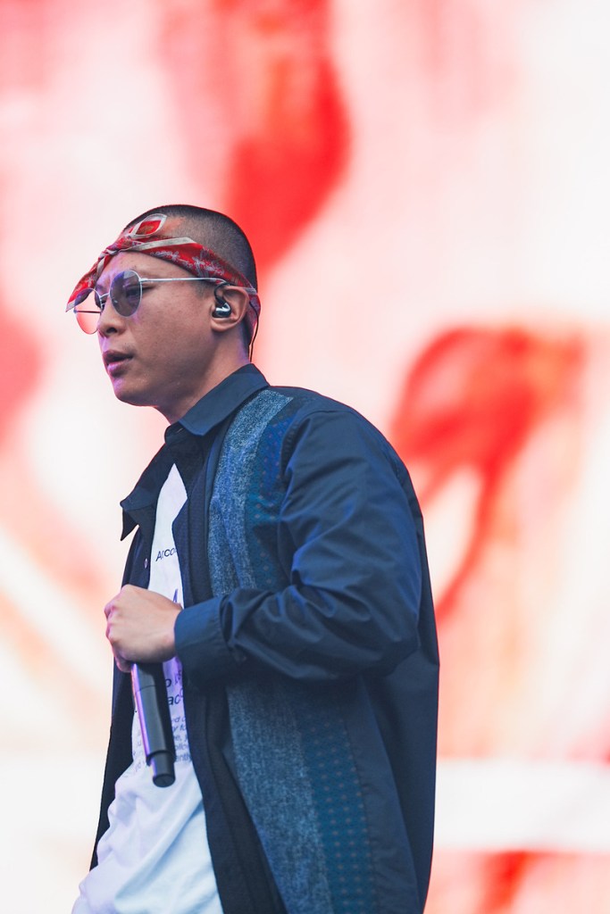 嘻哈天團「三角度」成員 廚房仔 來台開唱（SPACEPORT提供）