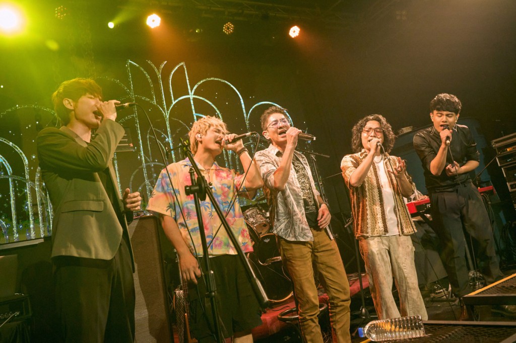 潘信維與羅文裕、蕭閎仁和楊肅浩齊開唱 荒山亮、大囍門主唱陳布朗及陳零九都前來參與此重要時刻