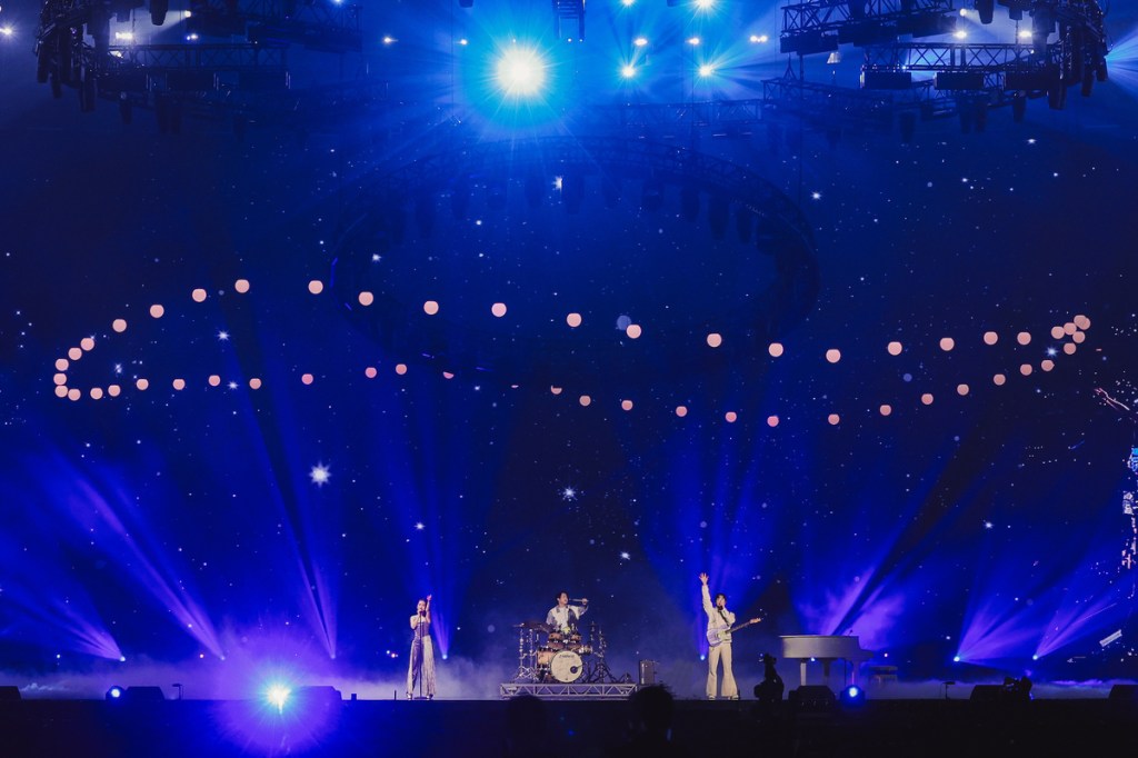 音樂點燃世界級運動盛事　告五人首次唱進全球體壇盛會。（相信音樂提供）