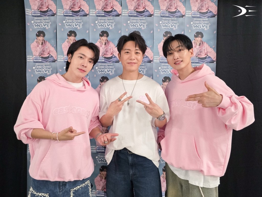 左起：東海、韋禮安、銀赫