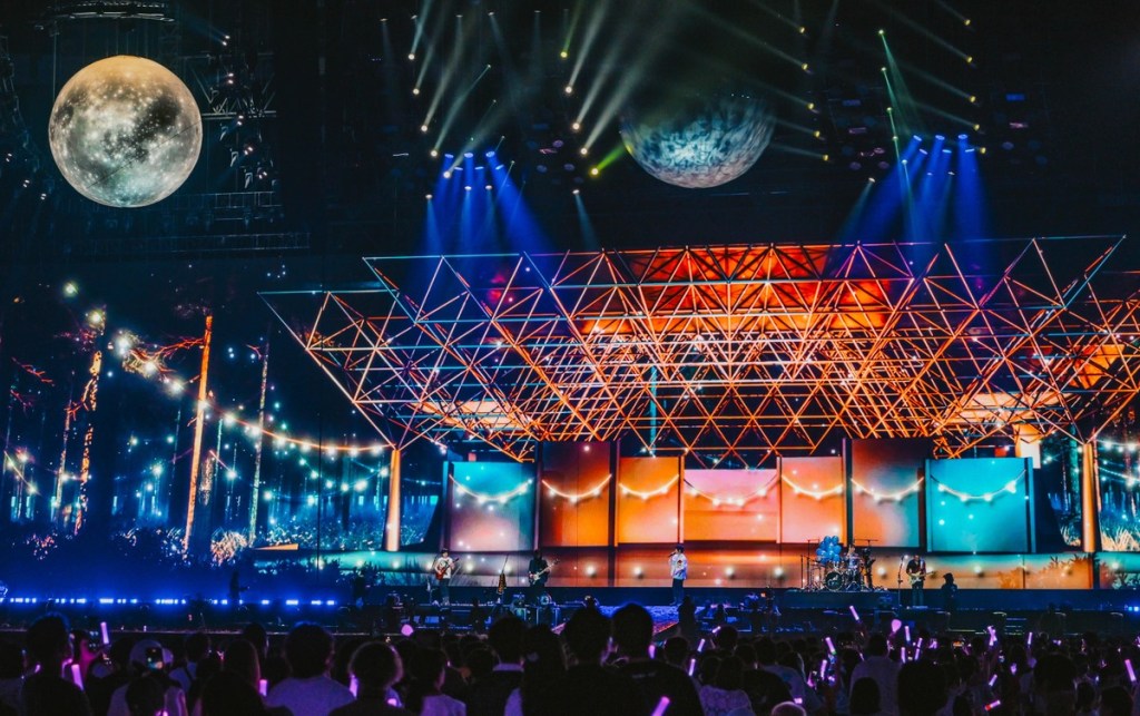 五月天初登場的大安森林公園