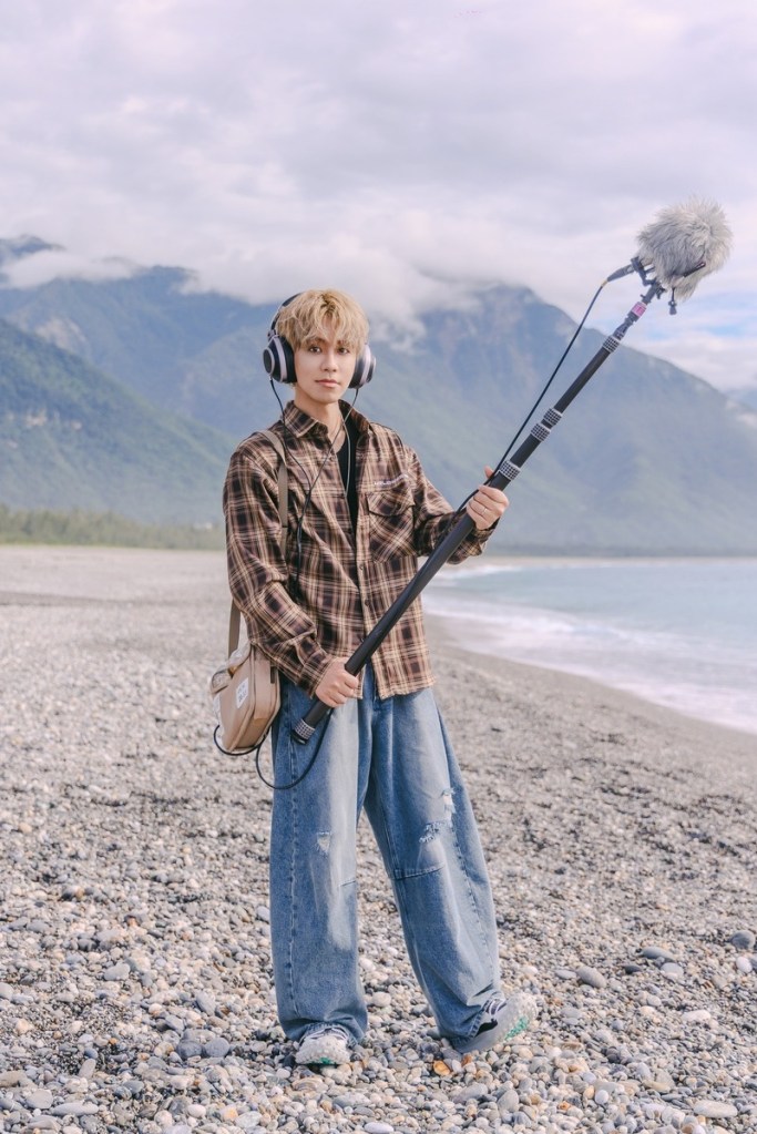 鼓鼓呂思緯走遍花蓮各處收音 享受大自然絕美景色與聲響