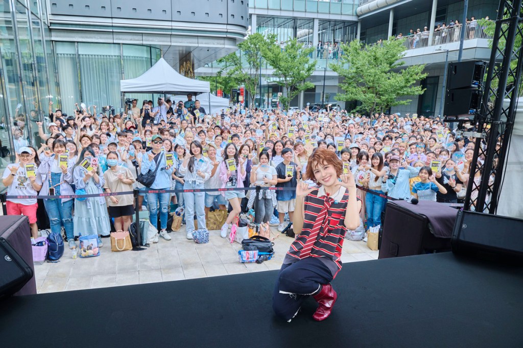 曾沛慈《下週同樣時間》專輯簽唱會 (照片提供:華研國際)