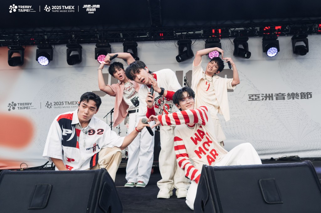 2025 潮臺北系列活動 TMEX Echo Stage 舞台: AcQUA源少年 (照片提供:臺北流行音樂中心) 