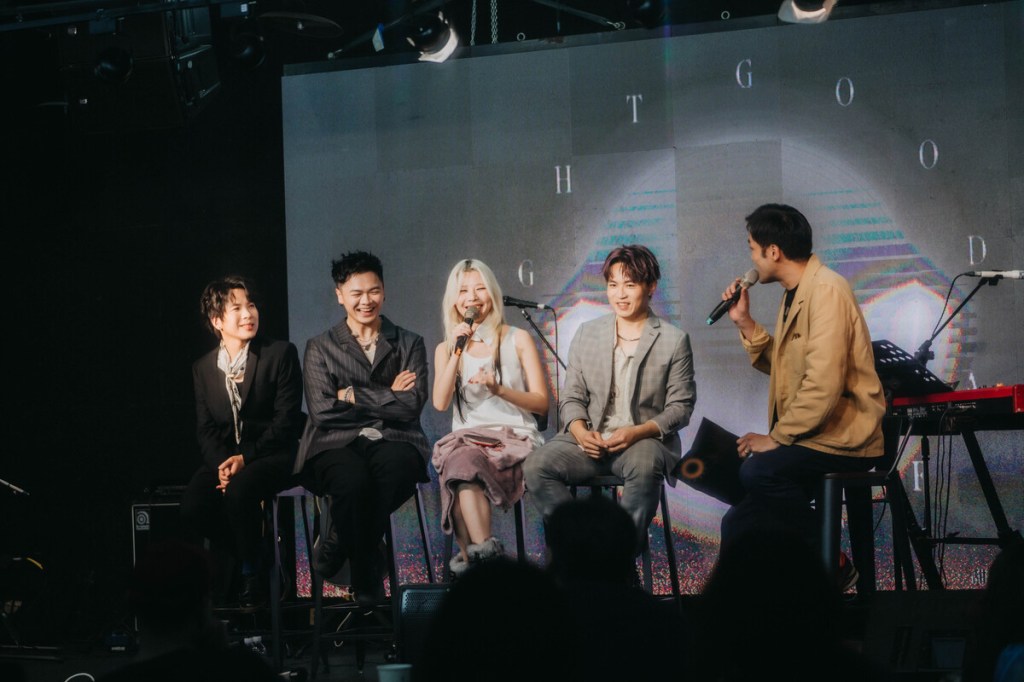 甜約翰_搶聽會訪談_鼓手小P 主唱浚瑋 主唱Mandark 吉他手罐頭